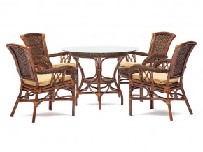 Комплект обеденный Andrea Pecan Washed в Карабаше - karabash.magazin-mebel74.ru | фото