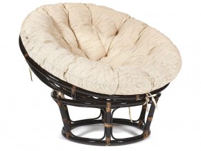 Кресло Papasan 23/01 W с подушкой Antique brown, ткань Старт в Карабаше - karabash.magazin-mebel74.ru | фото