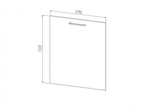 П 60 Комплект для посудомоечной машины 600 мм (цоколь + фасад) ЛДСП в Карабаше - karabash.magazin-mebel74.ru | фото