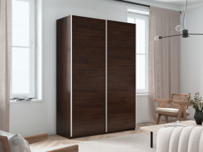 Шкаф-купе Прайм 2-х дверный 1200 два ДСП Венге в Карабаше - karabash.magazin-mebel74.ru | фото
