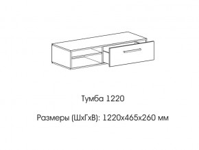 Тумба 1220 (низкая) в Карабаше - karabash.magazin-mebel74.ru | фото